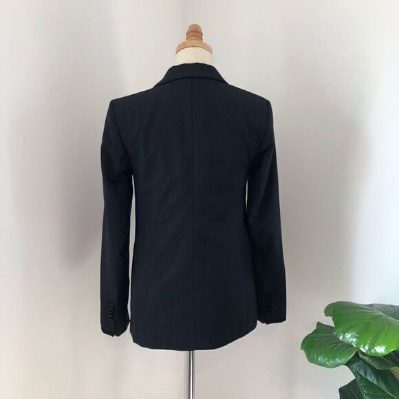 Karl Lagerfeld Wool Tuxedo Style Blazer FR 36 - Picture 5 of 8